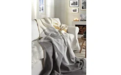 Wohndecke Mountain Valley beige/grau, 150 x 200 cm