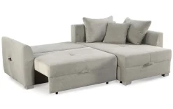 Wohnlandschaft Boomer, greige, inkl. Funktionen
