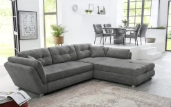 Wohnlandschaft Jengen, grau, inkl. Funktionen