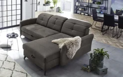 Wohnlandschaft Loft, dunkelbraun, inkl. Funktionen