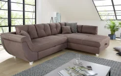 Wohnlandschaft Maranello, braun, inkl. Funktionen
