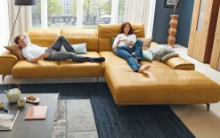 Wohnlandschaft MR 2490, kurkuma, Longchair rechts