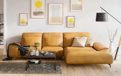 Wohnlandschaft MR 2490, kurkuma, Longchair rechts