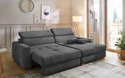 Wohnlandschaft Slider, dunkelgrau, inkl. Funktionen