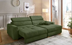 Wohnlandschaft Slider, grün, inkl. Funktionen