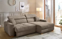 Wohnlandschaft Slider, taupe, inkl. Funktionen