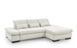 Wohnlandschaft SO 4100 XC Cord, beige, inkl. Kopfteilverstellungen