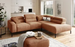 Wohnlandschaft Spring Move, braun, inkl. Funktionen