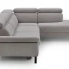 Wohnlandschaft TS 238, silber, inkl. Kopfteilverstellungen