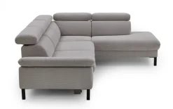 Wohnlandschaft TS 238, silber, inkl. Kopfteilverstellungen