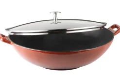 Wok Calido in rot, 4 l