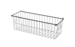 Wäschekorb für Jutzler-Schränke, chromfarbig, Breite 17 cm