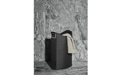Wäschesammler Frisco, schwarz, 65 l