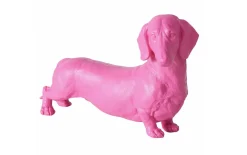 Wuffy Figur, pink, 24 cm