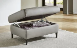 XL-Hocker PN-EM24034, granit, aufklappbar