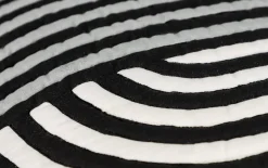 Zierkissenhülle Arcs, grau, 40 x 60 cm