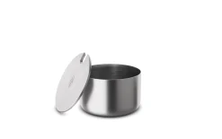 Zucker-Sahne-Set, stainless steel mat, 3-teilig