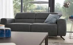 2,5 Sitzer MR 260, graphit, inkl. Kopfteilverstellung